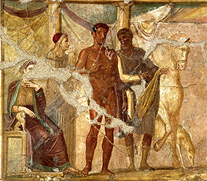 Phaedra & Hippolytus, Pompeii