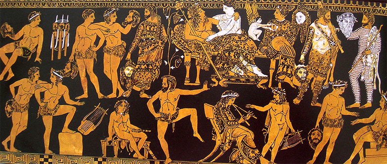 Pronomos vase