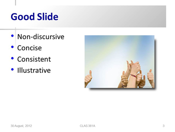 good slide