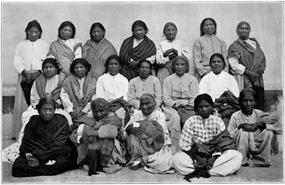 Yaqui Women, Survivors of the Battle at Mazatan